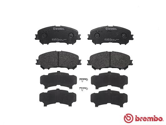 A.B.S. P 56 100 BREMBO Bremsbelagsatz, Scheibenbremse